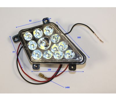  Фара правая (для версии с двумя фарами). СМ 7Э Elitech 1500.097601 186134, фото 1 