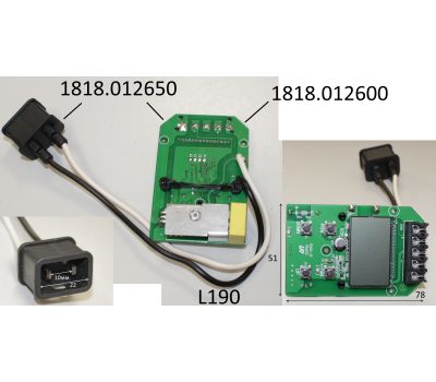  Плата с дисплеем в сборе. JS-RFA0718-00-07B. ТВ 2000ЖК Е2207.003.02 Elitech 1818.012650 193232, фото 1 