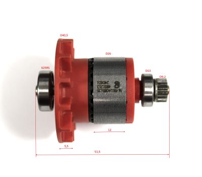  Ротор в сборе CD 16L2 (E2201.039.00) Elitech 1801.085800 207001, фото 1 