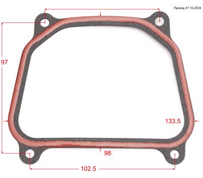  Прокладка GES 10000ЕWS-3 Elitech 0101.440650 209692, фото 1 