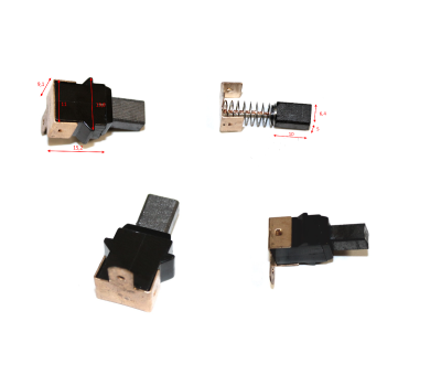  Щётка в сборе со щёткодержателем EVS 230QD (W2213.005.00) Elitech 1811.016250 200377, фото 1 