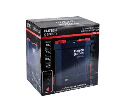  Опрыскиватель аккумуляторный ELITECH GARDEN ОСА 10 210636, фото 10 