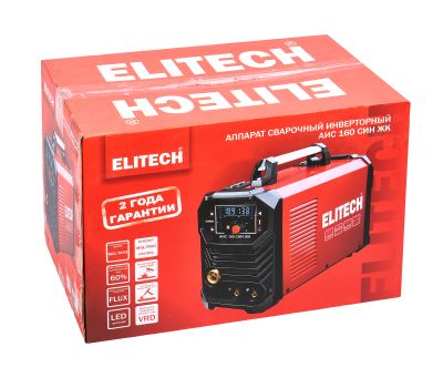  Сварочный инвертор ELITECH Стандарт АИС 160 СИН ЖК 204748, фото 9 