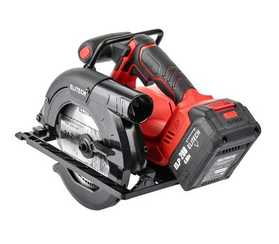  Пила дисковая аккумуляторная ELITECH ПДА 2055БЛ (E2206.030.01) 205701, фото 1 
