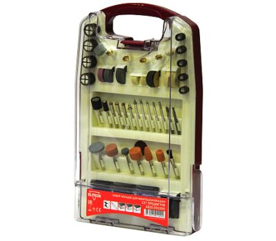  Набор из 137 предметов для прямой микрошлифмашины. ELITECH 1820.001500 179132, фото 1 