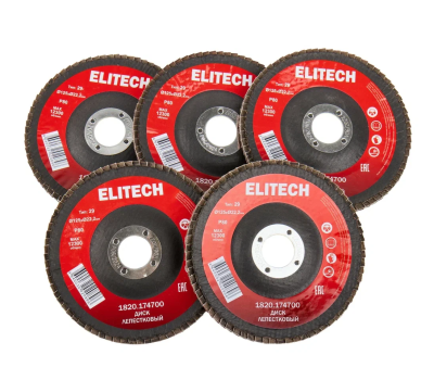  Диск лепестковый ELITECH Стандарт 1820.174700 205582, фото 3 