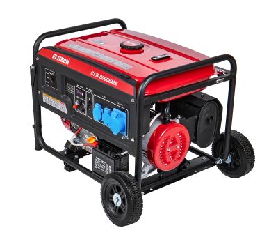  Бензиновый генератор (электростанция) ELITECH СГБ 8000ЕМК 205553, фото 2 