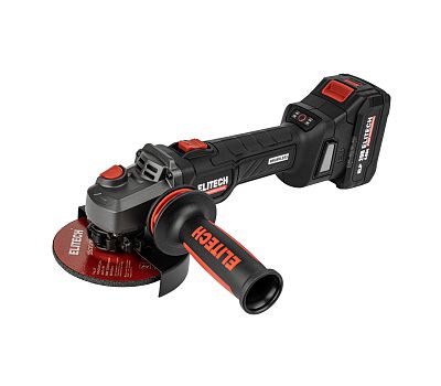  Шлифмашина угловая аккумуляторная ELITECH HD CAG 2012BL (E2213.074.02) 210316, фото 1 