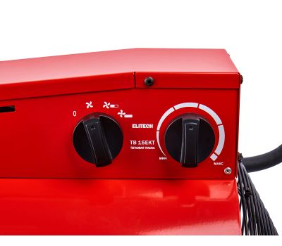  Электрическая тепловая пушка ELITECH ТВ 15ЕКТ 190735, фото 9 