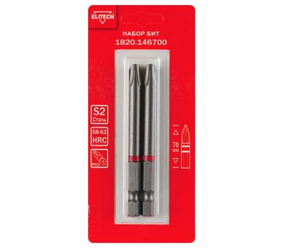  Биты магнитные ELITECH 1820.146700 204226, фото 1 