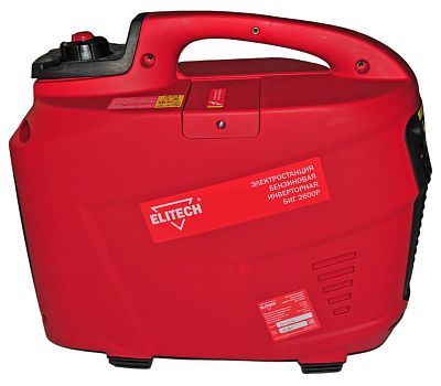  Бензиновый генератор инверторного типа ELITECH БИГ 2600Р 185753, фото 4 