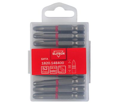  Биты магнитные ELITECH 1820.148400 204243, фото 1 