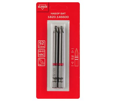  Биты магнитные ELITECH 1820.146600 204225, фото 1 