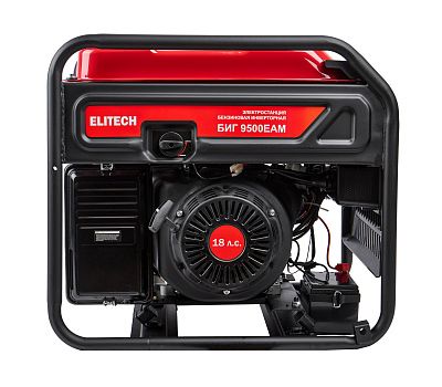  Бензиновый генератор инверторного типа ELITECH БИГ 9500ЕАМ 204775, фото 6 