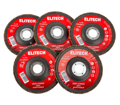  Диск лепестковый ELITECH Стандарт 1820.174900 205584, фото 6 