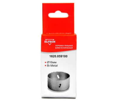  Коронка пильная ELITECH 1820.059100 187925, фото 1 