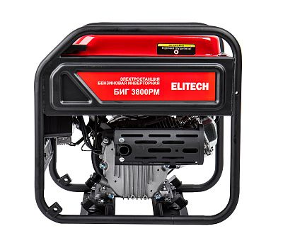  Бензиновый генератор инверторного типа ELITECH БИГ 3800РМ 204587, фото 5 