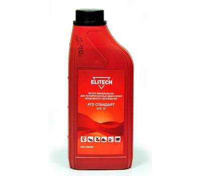  Моторное масло для четырехтактных двигателей ELITECH 2001.000300 176455, фото 1 