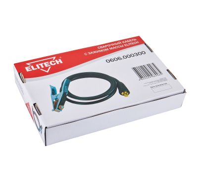  Кабель сварочный ELITECH 0606.000300 172520, фото 4 