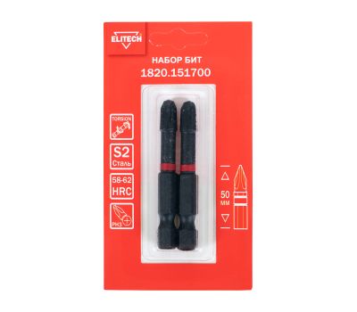  Биты ударные ELITECH 1820.151700 204276, фото 1 