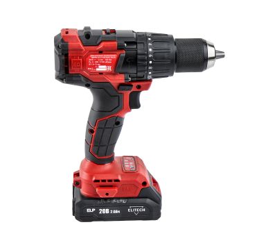  Аккумуляторная ударная дрель-шуруповерт бесщеточная ELITECH ДА 21УБЛ2 (E2201.048.01) 205682, фото 1 