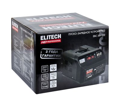  Пуско-зарядное устройство ELITECH HD EBC 30/120 206811, фото 8 
