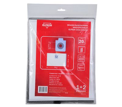  Пылесборник многоразовый ELITECH 2310.005200 206404, фото 1 