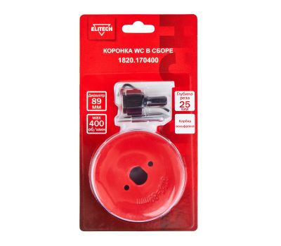  Коронка в сборе ELITECH 1820.170400 205046, фото 1 