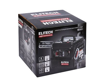  Бензогенератор инверторного типа ELITECH HD GIS 1400R 204576, фото 7 