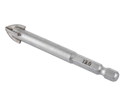  Сверло для стекла/кафеля ELITECH 1820.105200 O12x85мм 193829, фото 1 