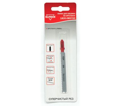  Пилка для лобзика ELITECH 1820.085700 190391, фото 1 
