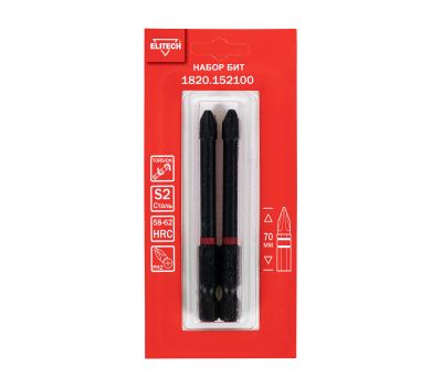  Биты ударные ELITECH 1820.152100 204280, фото 1 