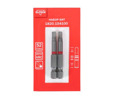  Набор бит HEX4 ELITECH 1820.154100 204300, фото 1 