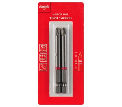  Биты магнитные ELITECH 1820.146800 204227, фото 1 