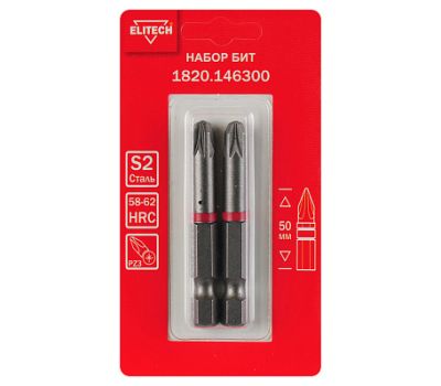  Биты магнитные ELITECH 1820.146300 204222, фото 1 