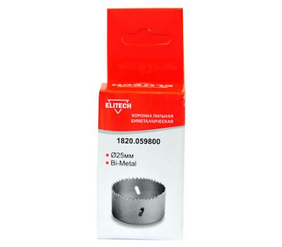  Коронка пильная ELITECH 1820.059800 187932, фото 2 