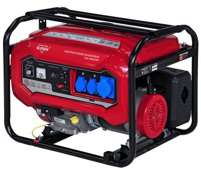  Бензиновый генератор (электростанция) ELITECH БЭС 8000РМ 181322, фото 2 