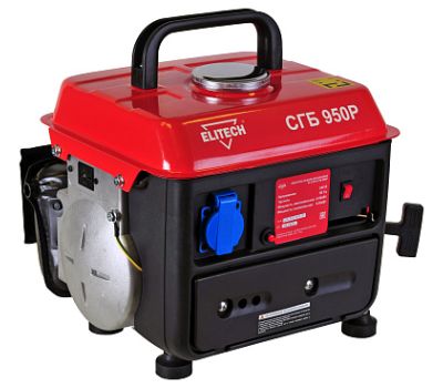  Бензиновый генератор (электростанция) ELITECH СГБ 950Р 202564, фото 5 