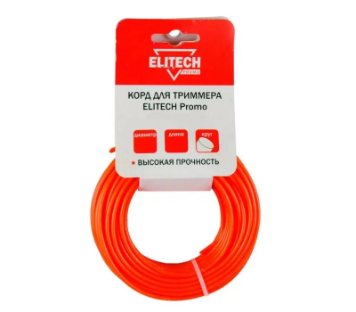  Корд для триммера ELITECH PROMO 0809.019800 201951, фото 1 