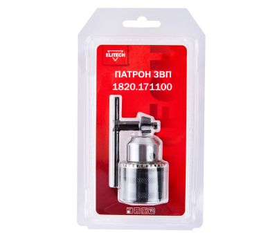  Патрон ЗВП 1.5-13мм 1/2" ELITECH 1820.171100 205053, фото 1 
