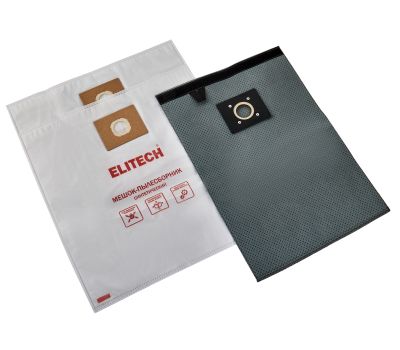  Пылесборник-мешок, многоразовый, 20 л, 1 шт. ELITECH 2310.005600 214219, фото 8 