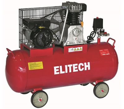  Компрессор ременной масляный ELITECH КПР 450-100-2.2 205969, фото 1 