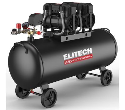  Компрессор безмасляный малошумный ELITECH HD ACF 500-100S (E0501.004.00) 213684, фото 1 