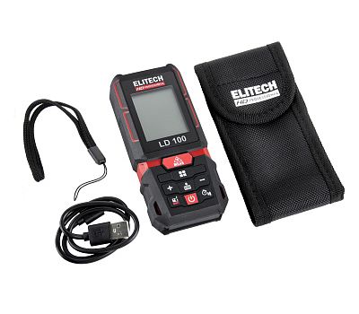  Дальномер лазерный ELITECH HD LD 100 с поверкой 215347, фото 9 