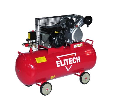  Компрессор ременной масляный ELITECH КПР 100/400/2.2 (E0504.001.00) 198649, фото 1 