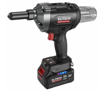  Пистолет заклепечный аккумуляторный ELITECH HD CRG 2063BL (E2208.023.01) 207370, фото 2 