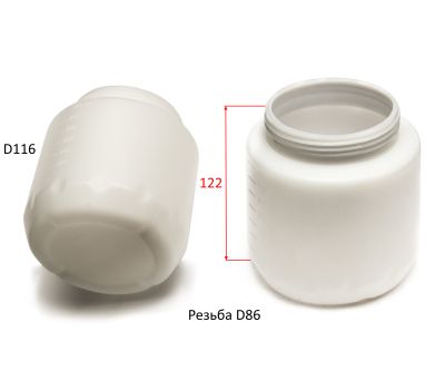  Бачок для краски ELITECH 1817.016000 187426, фото 1 