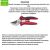  Секатор плоскостной с шипами для снятия шипов ELITECH Garden PB 02 206424, фото 2 