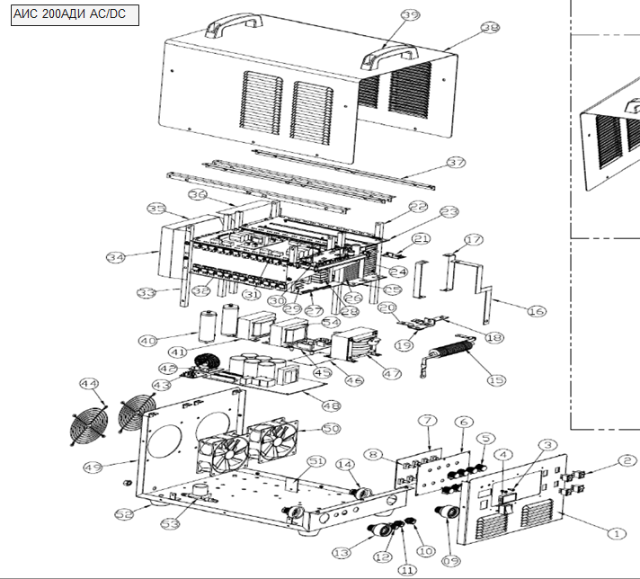 Аис 220д elitech схема