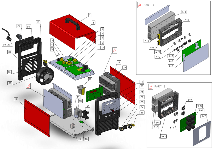 Аис 200д elitech схема